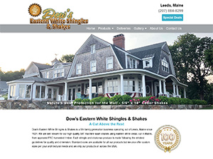 Dow's White Cedar Shingles & Shakes